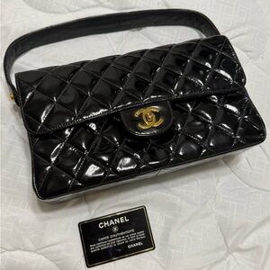 Chanel Double-faced Vintage Patent Purse